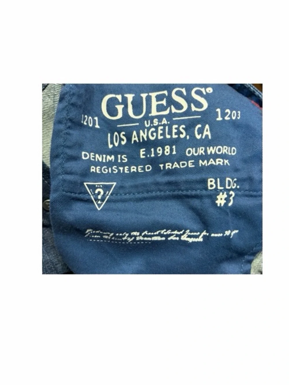 Guess dark wash